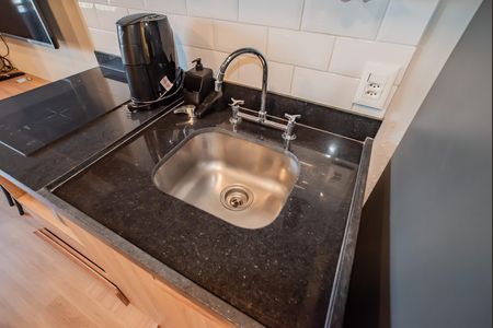 Studio à venda com 27m², 1 quarto e sem vagaCozinha