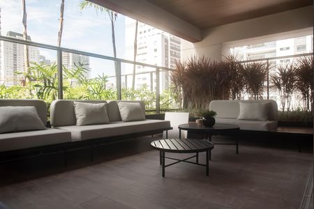 Studio à venda com 27m², 1 quarto e sem vagaÁrea comum - Salão de festas