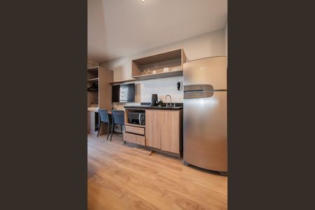 Studio à venda com 27m², 1 quarto e sem vagaCozinha