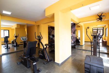 Apartamento para alugar com 56m², 2 quartos e 1 vaga Apartamento para alugar com 56m², 2 quartos e 1 vagaÁrea comum - Academia