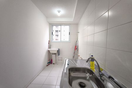 Cozinha de apartamento à venda com 2 quartos, 45m² em Vila Palacios, Campinas