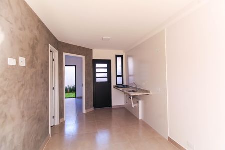 Sala/Cozinha de apartamento para alugar com 2 quartos, 53m² em Vila Canero, São Paulo