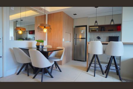 Apartamento para alugar com 46m², 1 quarto e 1 vagaSala e cozinha 