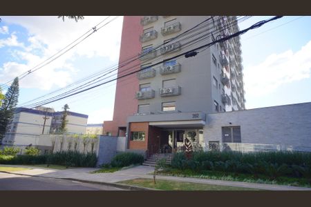 Apartamento para alugar com 46m², 1 quarto e 1 vagaFachada e portaria