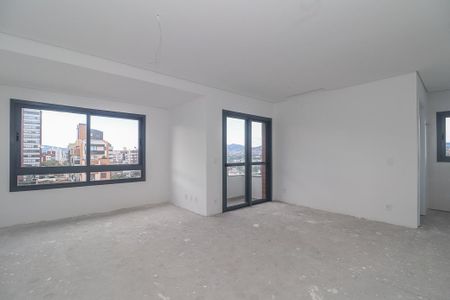 Sala de apartamento à venda com 3 quartos, 110m² em Petrópolis, Porto Alegre