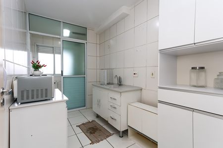 cozinha de apartamento à venda com 2 quartos, 52m² em Vila Pirajussara, São Paulo