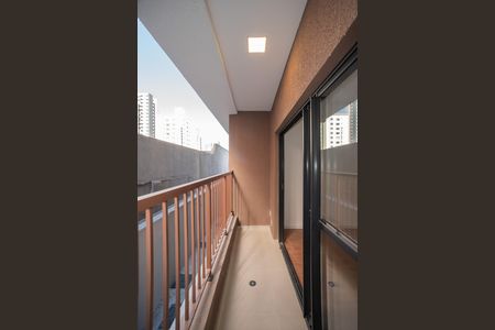 Varanda de kitnet/studio para alugar com 1 quarto, 27m² em Vila Clementino, São Paulo