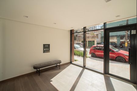 Studio para alugar com 27m², 1 quarto e sem vaga Studio para alugar com 27m², 1 quarto e sem vagaHall de entrada
