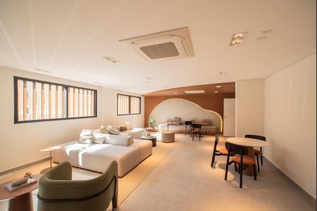 Studio para alugar com 27m², 1 quarto e sem vaga Studio para alugar com 27m², 1 quarto e sem vagaÁrea comum - Coworking