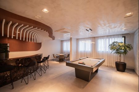 Studio para alugar com 27m², 1 quarto e sem vaga Studio para alugar com 27m², 1 quarto e sem vagaÁrea comum - Sport bar
