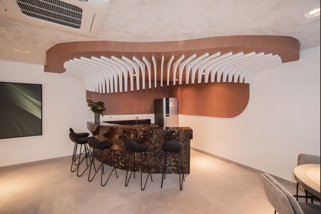 Studio para alugar com 27m², 1 quarto e sem vaga Studio para alugar com 27m², 1 quarto e sem vagaÁrea comum - Sport bar