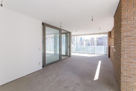 Varanda da Sala de apartamento à venda com 4 quartos, 335m² em Itaim Bibi, São Paulo