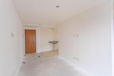 Sala  de apartamento à venda com 2 quartos, 50m² em Vila Maria Leonor, Diadema