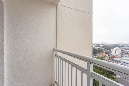 Varanda  de apartamento à venda com 2 quartos, 50m² em Vila Maria Leonor, Diadema