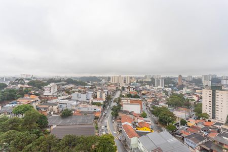 Vista da varanda  de apartamento à venda com 2 quartos, 50m² em Vila Maria Leonor, Diadema