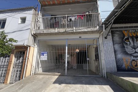 Casa para alugar com 70m², 1 quarto e 1 vaga Casa para alugar com 70m², 1 quarto e 1 vagaFachada com placa grande