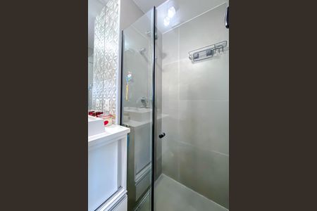 Banheiro de kitnet/studio à venda com 1 quarto, 30m² em Bom Retiro, São Paulo