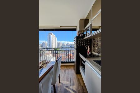 Cozinha de kitnet/studio à venda com 1 quarto, 30m² em Bom Retiro, São Paulo
