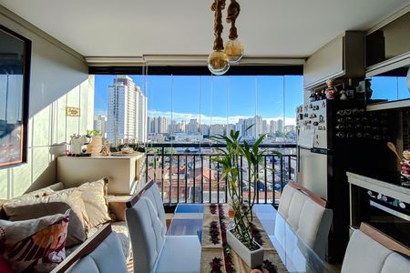 Varanda de kitnet/studio à venda com 1 quarto, 30m² em Bom Retiro, São Paulo