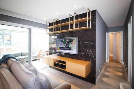 Apartamento para alugar com 80m², 2 quartos e 2 vagas Apartamento para alugar com 80m², 2 quartos e 2 vagasSala