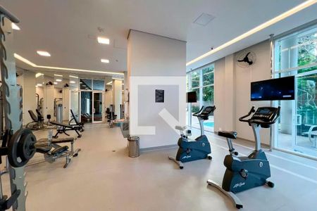 Apartamento para alugar com 80m², 2 quartos e 2 vagas Apartamento para alugar com 80m², 2 quartos e 2 vagasÁrea comum - Academia