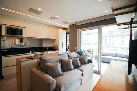 Apartamento para alugar com 80m², 2 quartos e 2 vagas Apartamento para alugar com 80m², 2 quartos e 2 vagasSala