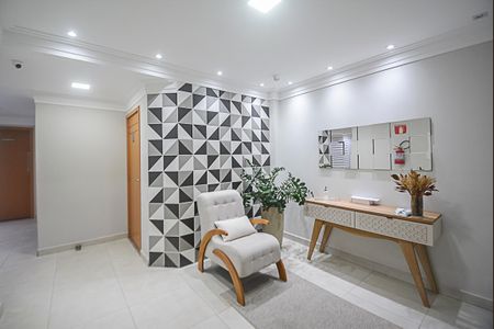 Hall de entrada de apartamento à venda com 1 quarto, 43m² em Jardim Marina, São Bernardo do Campo