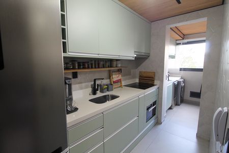 Cozinha de apartamento para alugar com 2 quartos, 60m² em Ferreira, São Paulo