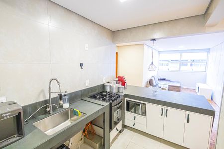 Cozinha Americana de apartamento à venda com 3 quartos, 70m² em Carlos Prates, Belo Horizonte