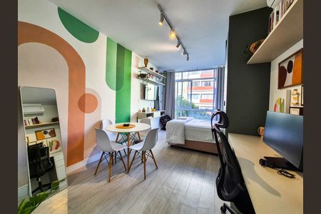 Studio à venda com 24m², 1 quarto e 1 vaga Studio à venda com 24m², 1 quarto e 1 vagaSala/Cozinha