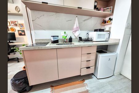Studio à venda com 24m², 1 quarto e 1 vaga Studio à venda com 24m², 1 quarto e 1 vagaCozinha