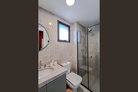 Studio para alugar com 34m², 1 quarto e sem vaga Studio para alugar com 34m², 1 quarto e sem vagaBanheiro