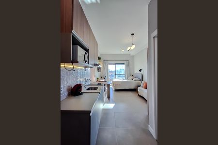 Studio para alugar com 34m², 1 quarto e sem vaga Studio para alugar com 34m², 1 quarto e sem vagaCozinha