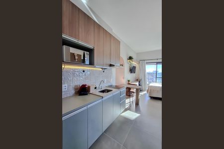 Studio para alugar com 34m², 1 quarto e sem vaga Studio para alugar com 34m², 1 quarto e sem vagaCozinha