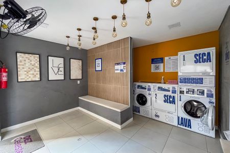 Apartamento para alugar com 34m², 2 quartos e sem vaga Apartamento para alugar com 34m², 2 quartos e sem vagaLavanderia
