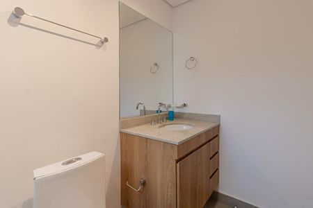 Banheiro de apartamento para alugar com 1 quarto, 50m² em Itaim Bibi, São Paulo