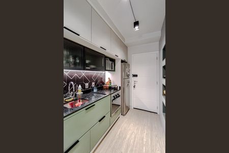 Studio à venda com 27m², 1 quarto e sem vaga Studio à venda com 27m², 1 quarto e sem vagaCozinha