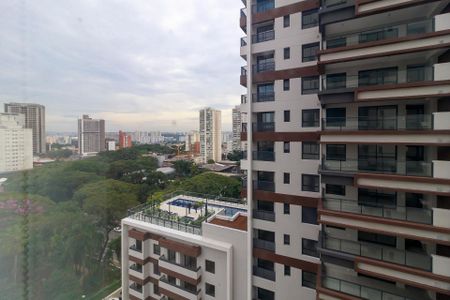 Sala - Vista de apartamento à venda com 1 quarto, 49m² em Jardim Santo Amaro, São Paulo