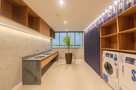 Apartamento à venda com 27m², 1 quarto e sem vagaLavanderia