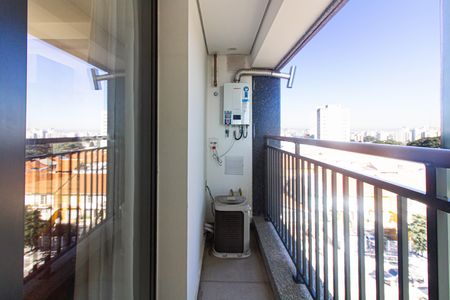 Varanda de kitnet/studio para alugar com 1 quarto, 27m² em Vila Anglo Brasileira, São Paulo
