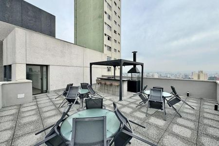 Studio para alugar com 27m², 1 quarto e sem vaga Studio para alugar com 27m², 1 quarto e sem vagaTerraço