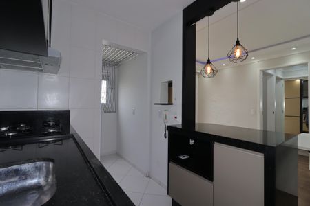 Cozinha de apartamento à venda com 1 quarto, 38m² em Santa Terezinha, Santo André