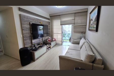 Sala de apartamento à venda com 2 quartos, 76m² em Campo Grande, Rio de Janeiro