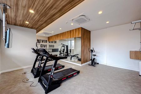 Studio para alugar com 26m², 1 quarto e sem vaga Studio para alugar com 26m², 1 quarto e sem vagaAcademia