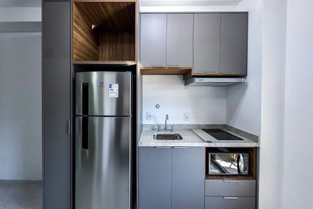 Studio para alugar com 26m², 1 quarto e sem vaga Studio para alugar com 26m², 1 quarto e sem vagaCozinha