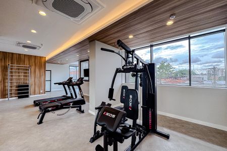 Studio para alugar com 26m², 1 quarto e sem vaga Studio para alugar com 26m², 1 quarto e sem vagaAcademia