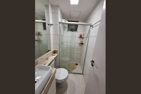 Banheiro social de apartamento para alugar com 2 quartos, 47m² em Niterói, Betim