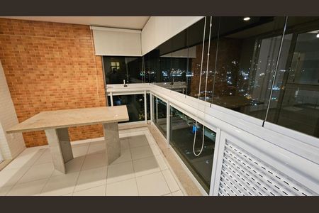Varanda de apartamento para alugar com 1 quarto, 50m² em Ponta da Praia, Santos