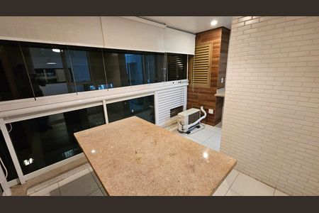 Varanda de apartamento para alugar com 1 quarto, 50m² em Ponta da Praia, Santos
