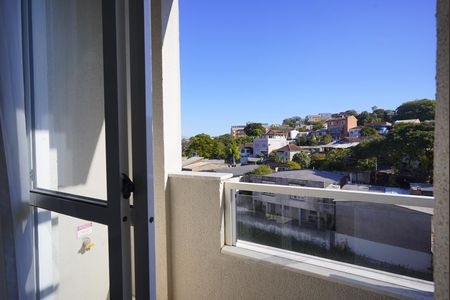 Varanda da Sala de apartamento à venda com 3 quartos, 56m² em Teresópolis, Porto Alegre